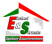 Logo Marke des Bauunternehmens Eichel und Strzala aus Apolda